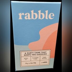 Rabble - A Party Game That Keeps You Guessing | 4-20+ Players | Ages 14+  Sealed
